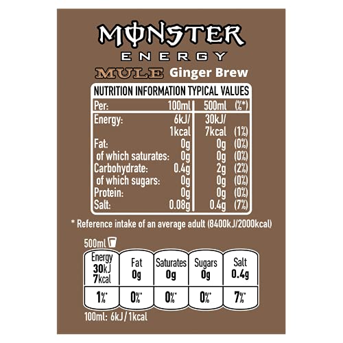 Monster Mule 12x 500ml Ginger Brew - Afbeelding 3