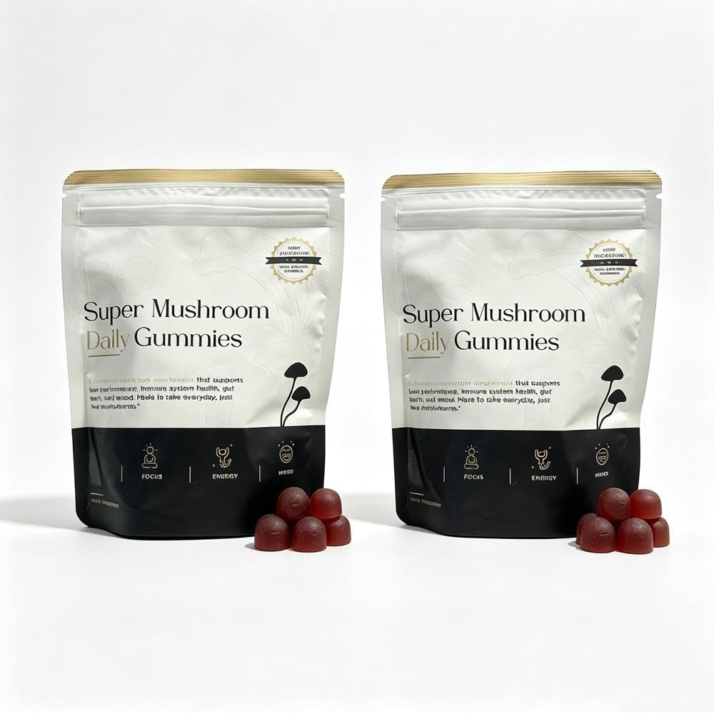 Gommose Super Funghi For Concentrare Energia E Supporto Cerebrale
