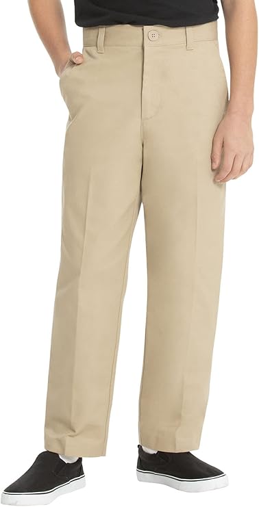 Classroom School Uniforms Big Boys Husky Flat Front Pant