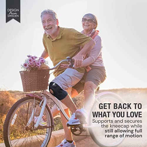 Sleeve Stars Knee Brace & Knee Support For Women & Men, Knee Braces For Knee Pain, Knee Protection Wrap For Working Out, Lcl, Mcl, Acl, Meniscus Tear, Knee Compression Patella Tendon Strap (S/M/L) #TOP7