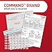 Command Indoor Mini Light Clips, Damage Free Hanging Christmas Light Clips, Mini Wall Clips for Hanging Indoor Christmas Decorations, Lights and Cables, 45 Clear Clips and 54 Command Strips