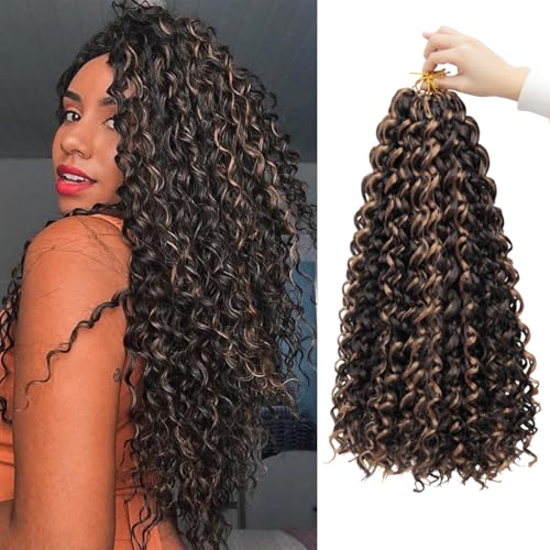 QRHSUKA Curly Crochet Hair for Women GoGo Curl Crochet Hair