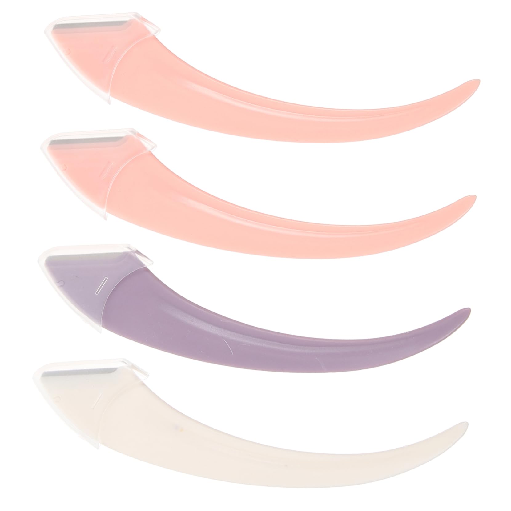 HONMEET Complete Eyebrow Grooming Tool 4pcs Razor Trimmer Stainless Steel Perfect for Home Salon