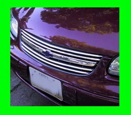 fits 2000-2003 Chevrolet Malibu Chrome Grill Grille KIT 2001 2002 00 01 02 03 LS Chevy