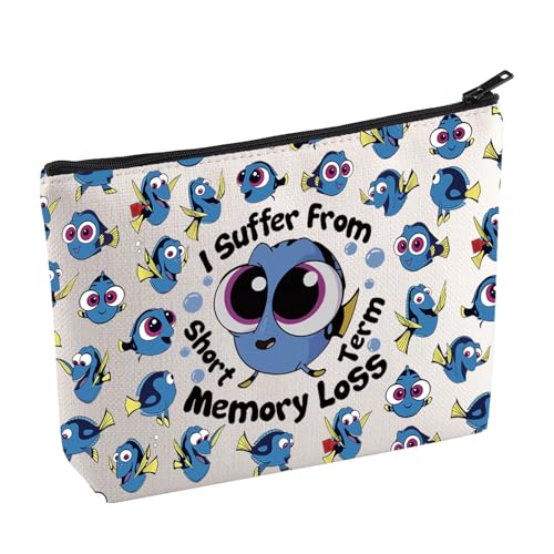 Nemo Dory Sac de maquillage WDW Personnage de dessin animé Cadeau pour fans, Perte de mémoire