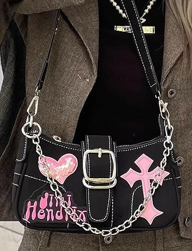 Bolso Y2k Accesorios Vintage Retro Crossbody miniatura 3