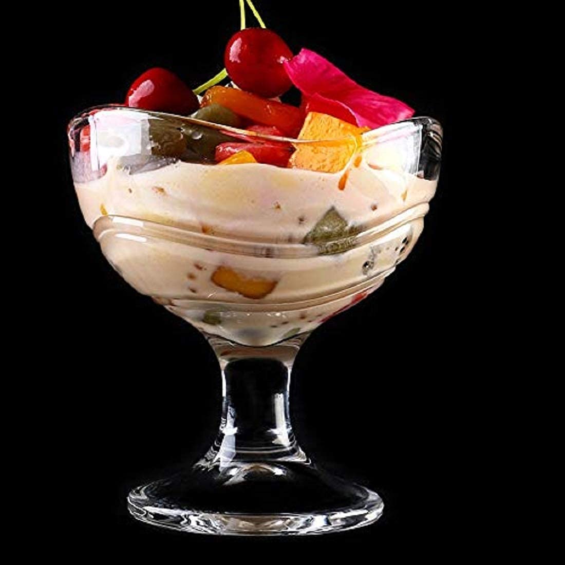 PATRANI FASHION® Ice Cream Cup, Ice Cream Bowl 150 ML, Pack of 6 Falooda Glass, Irish Mug, Dishes for Dessert, Milkshake, Fruit and Pudding Set, Serving Bowl for Home Restaurants and Parties 3