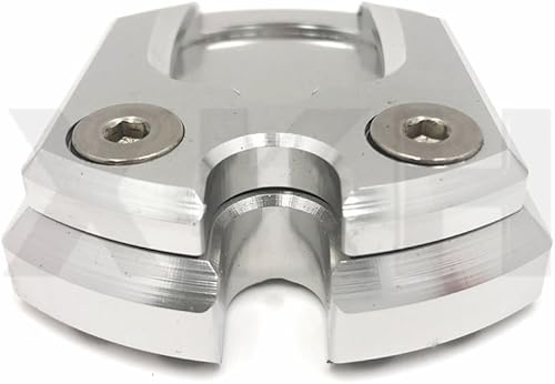 Miniatura 3 de XKH - Soporte lateral para placa de expansión para YAMAHA XMAX 125250300, color plateado