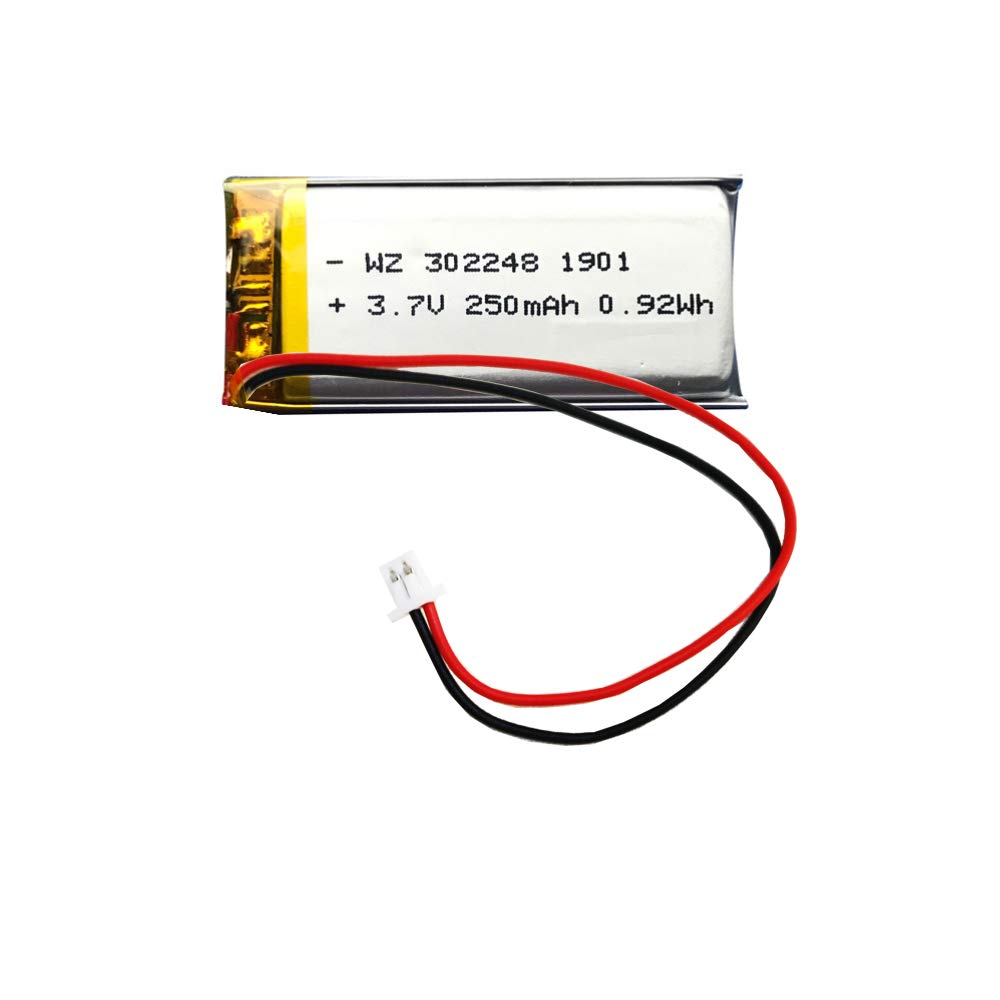 OCTelect 302248 3.7V 250MAH Polymer Lithium Battery Smart Wearable LED Lighting Locator Sharing Device