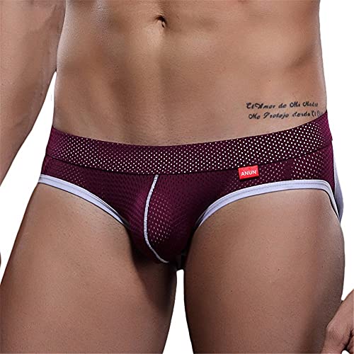 ANUN Men's Jockstrap Underwear Athletic Supporters G-Strings & Thongs - Thumbnail 5