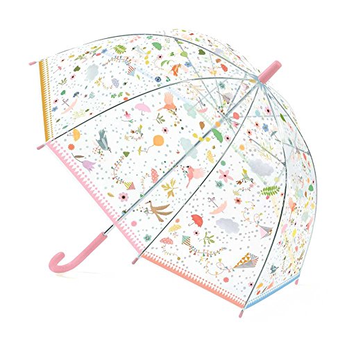 Kinder Regenschirm Stockschirm Transparent Djeco