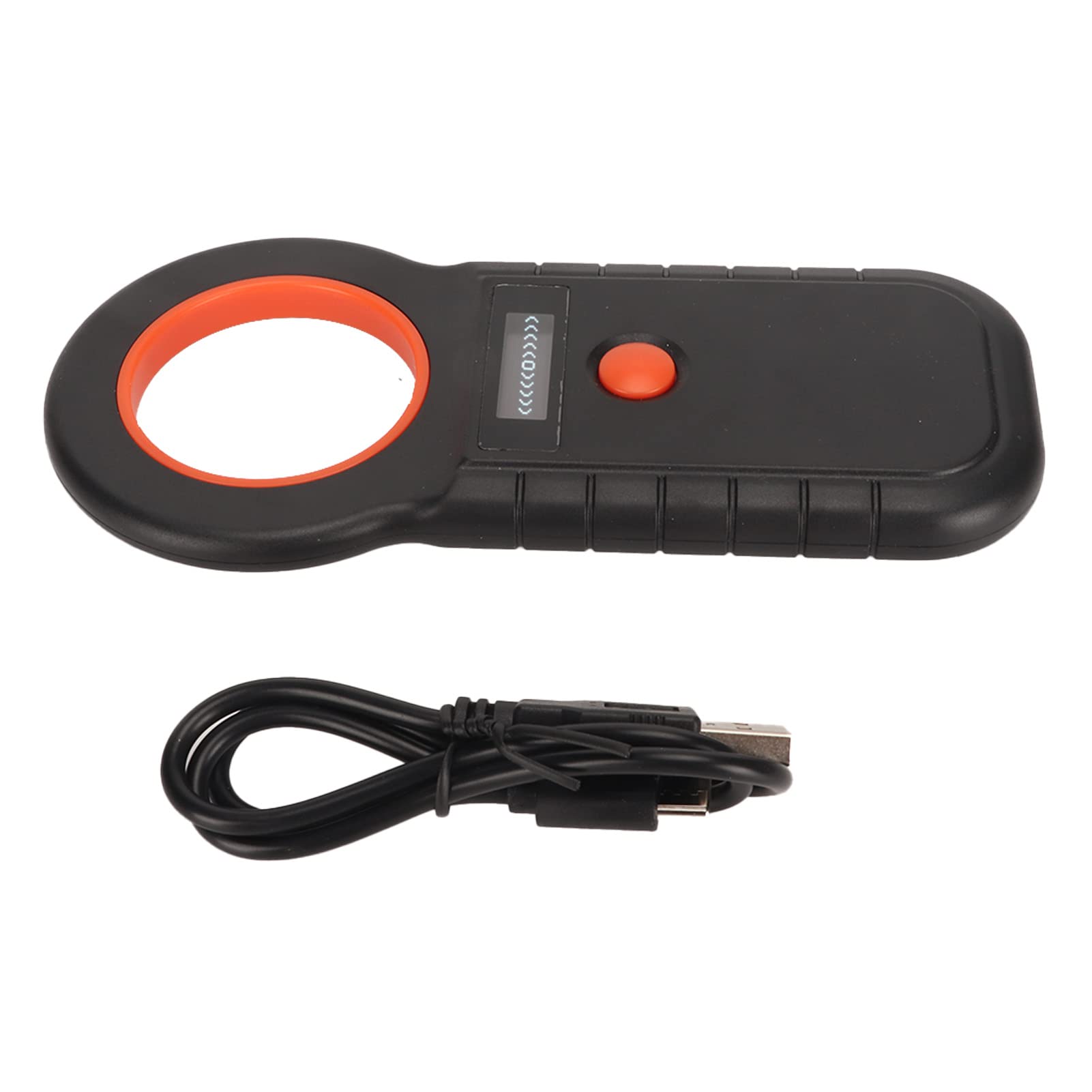 dnei Animal Tag Scanner, Rechargeable Data Storage 2.4G Pet Microchip Reader for Resource Management for Dog (Black)-picture-31