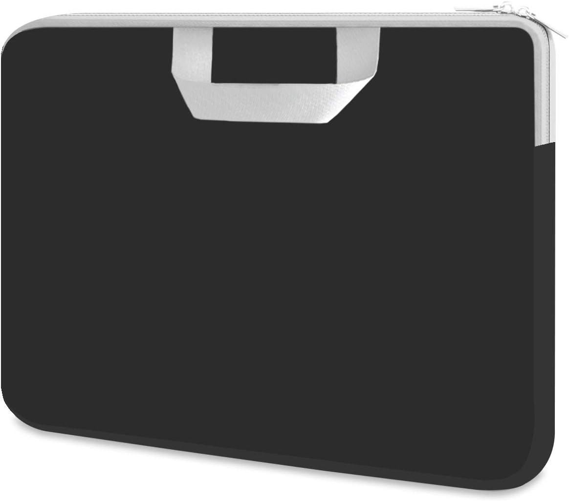 HESTECH Laptop Sleeve 11.6"-12.3 Inch Chromebook case Neoprene Handbag Protective Cover for 13 inch MacBook Air pro/Surface Pro X 7/6/5/4/3 Go/Acer R11/Spin 311/HP Stream/Samsung/Dell/Acer/ASUS,Black