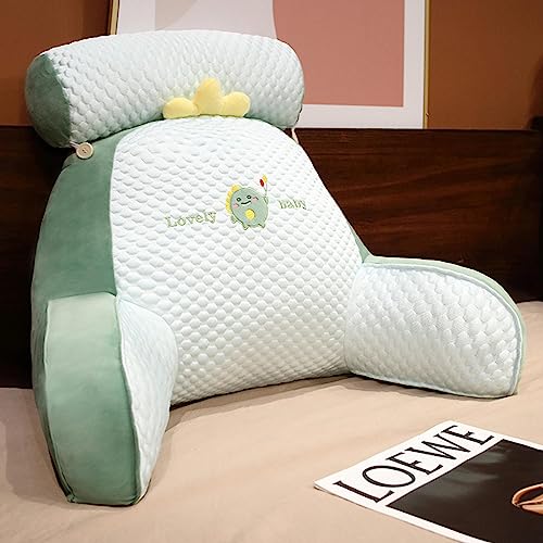 Almofada Encosto com Braços,Leitura para Cama Adulto | Travesseiros ultraconfortáveis para cadeira c