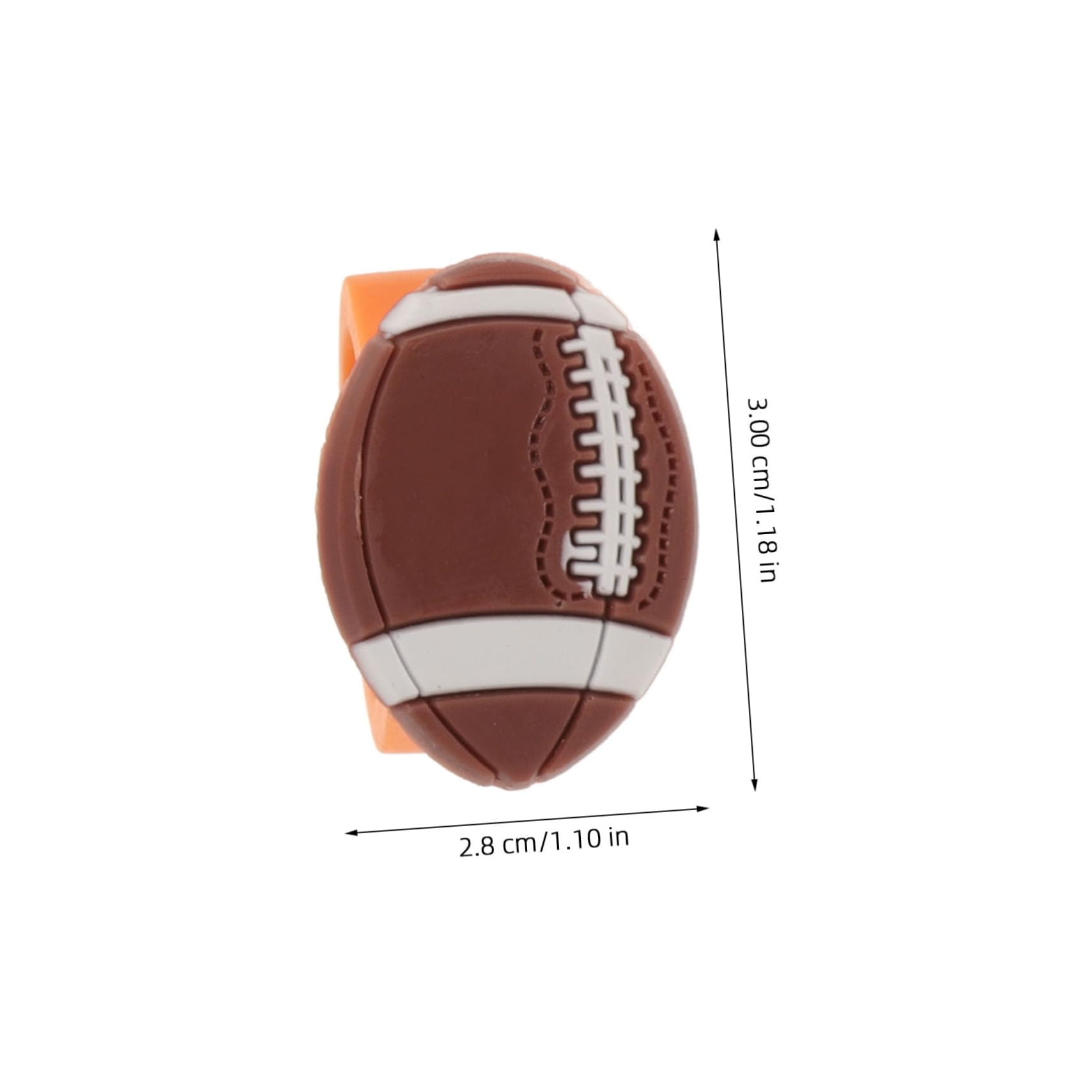 BESPORTBLE 6 Piezas Anillos Deportivos PVC Fútbol Baloncesto Voleibol Béisbol Pelota Flotante Rugby