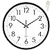 OCEST Wall Clock, Quartz Round Wall Clock Silent Non Ticking Battery Operated 10 Inch Easy to Read Decorative Clock for Home Office School