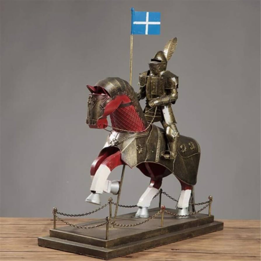 Amazon.co.jp: LULUTING 工芸品 中世のメタルアーマーナイト