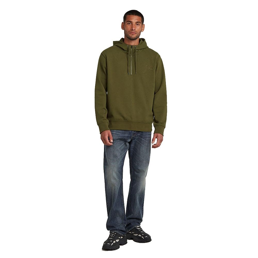 G-STAR Bluza z kapturem Mężczyźni Script Half Zip Hdd Sw