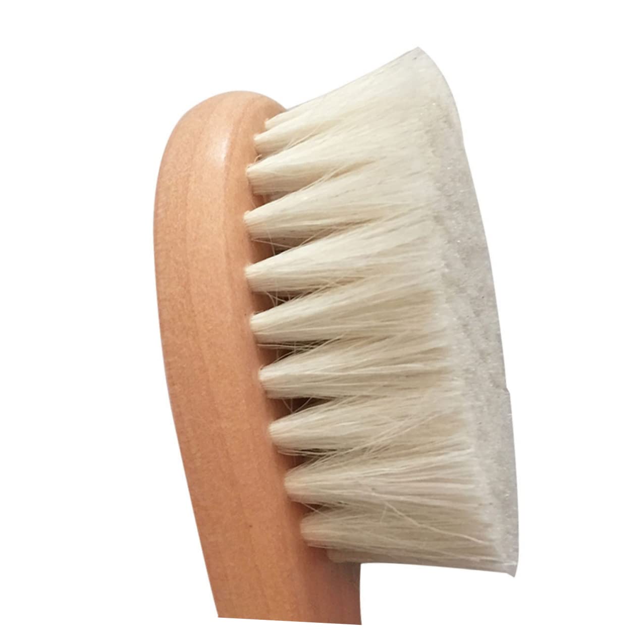 Set di 2 pettini in Legno e Spazzola da Bagno, Pettine Delicato per Neonati con setole morbide, Pratico Kit per la Cura dei Capelli per Uso Domestico