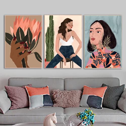 Affiches et gravures vintage de peinture sur toile pour décoration murale de salon