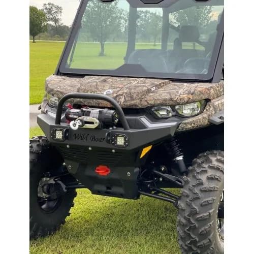 Front Winch Bumper with Lights
