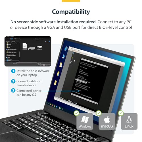 Image of KVM USB Crash Cart w File Xfer