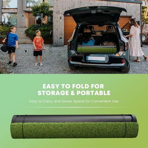 Ponsonbay Golf Mat with Ball Tray