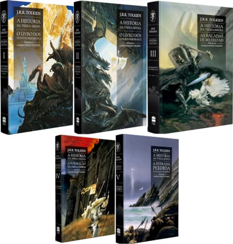 A História Da Terra Media Kit 5 Volumes