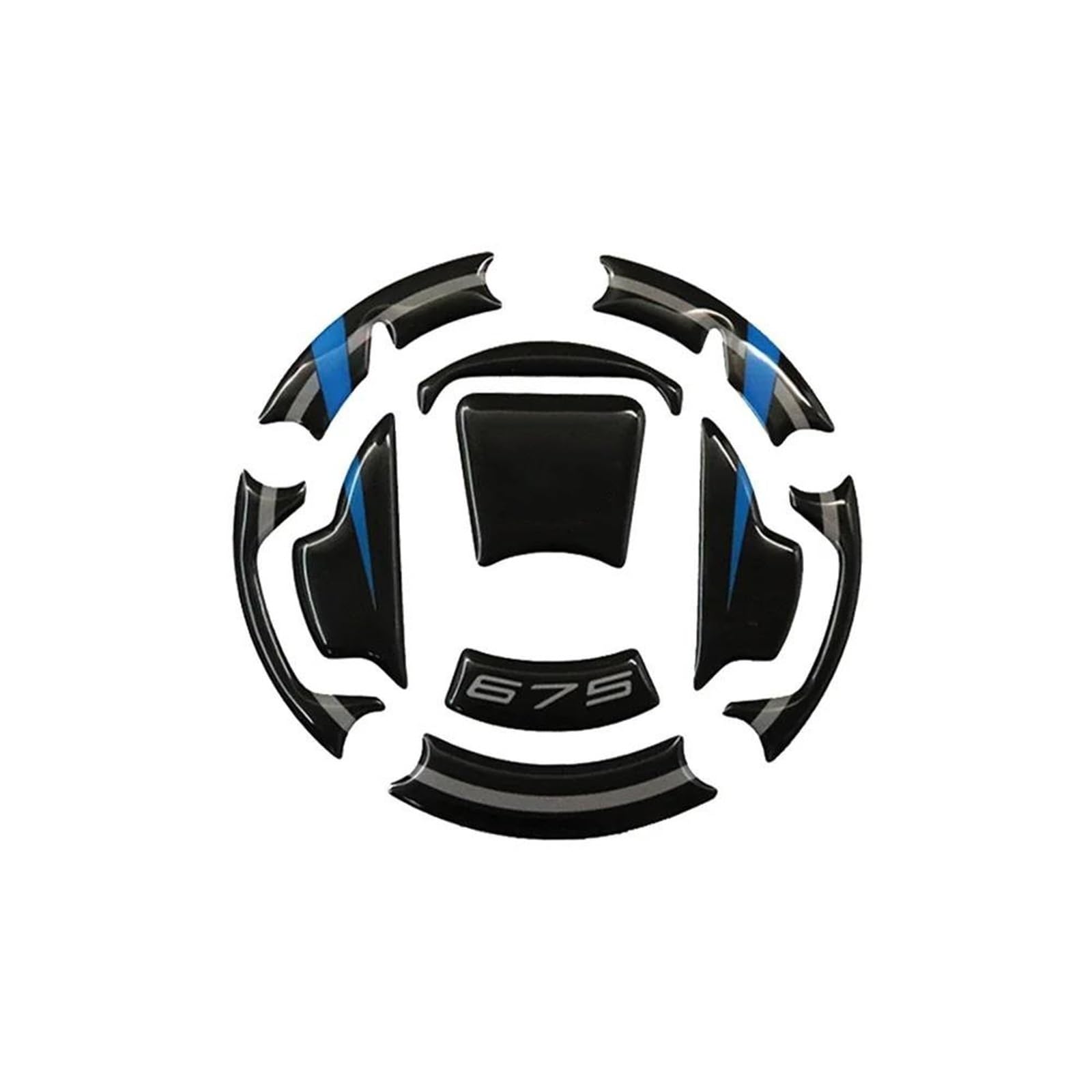 Dtsgcx Color1 Motorcycle Accessories Sticker Fuel Tank Pad Traction Protection Decal For Cf Moto 675Srr 675 Sr-R Sr 675Sr-R(Color1)