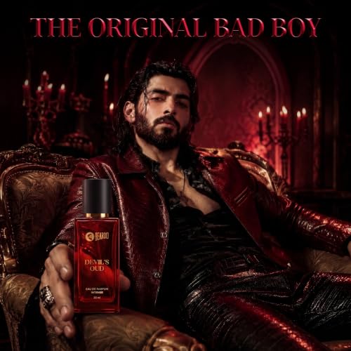 Image of Beardo Devil's Oud Eau De Parfum for Man, 50ml | Long Lasting Fragrance | Perfume For Man | Woody & Oriental | Gift For Men | Husband | Boyfriend