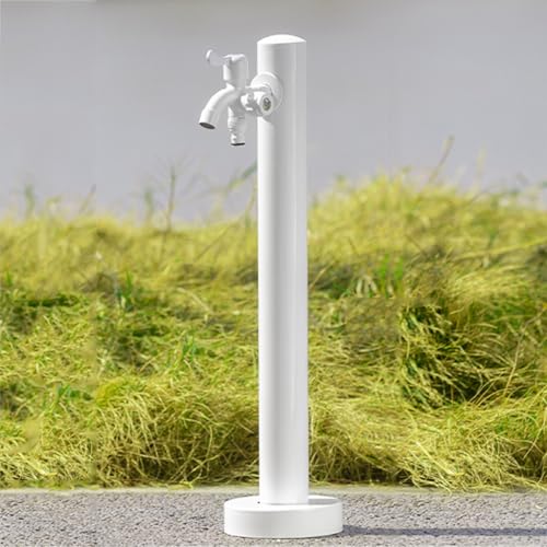 Colonne d'eau extérieure fixe contre le vent et le soleil de jardin