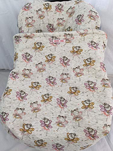 Chancelière universelle Moon-bebe blanc : sac de couchage poussette et porte-bébé