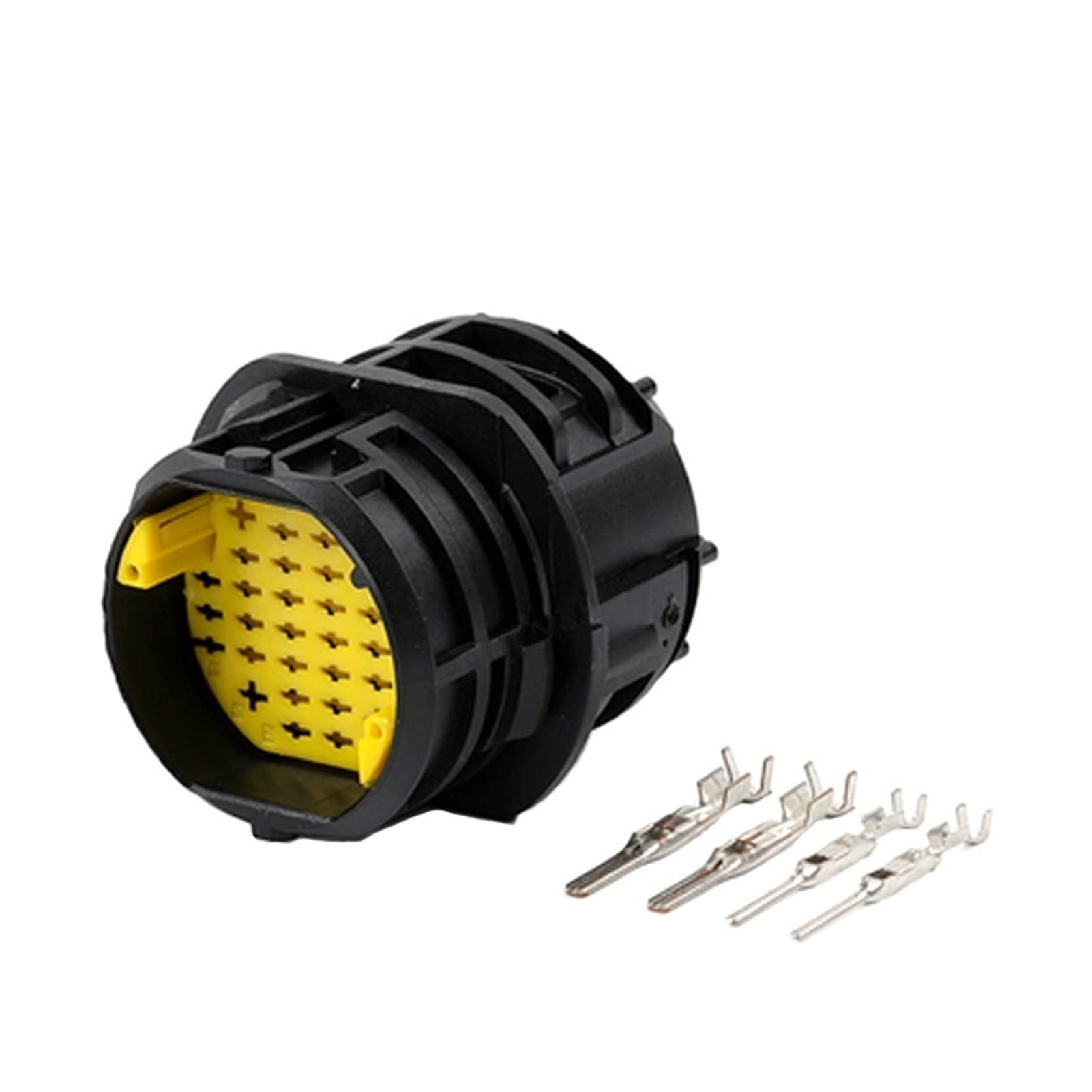 1/5/10/20 Sätze 34 Löcher wasserdichte Sockel schwarzer männlicher und weiblicher Luftfahrt Schnellverbinder Plug-In mit Anschluss 21 1PL349S0033(34p male,20 sets)