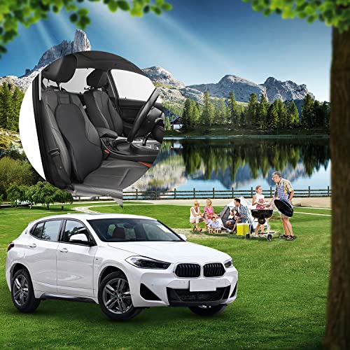 Anzhixiu Thin And Light Back Cushion For Car Both Fit Body Curve And Car Seat Curve - Memory Foam Car Back Support Improve Comfort And Reduce Driving Fatigue - Black #TOP7