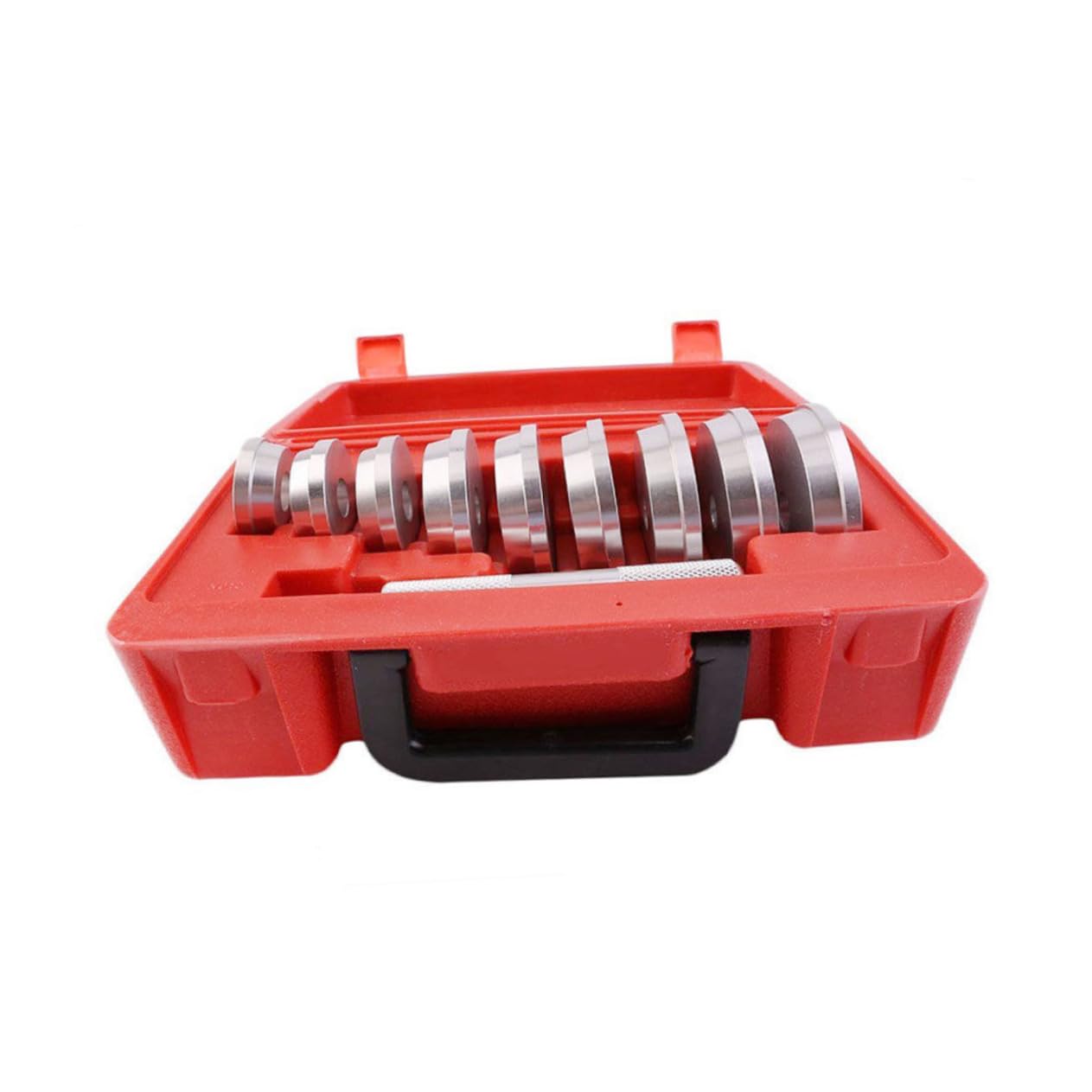 SEWOART 10pcs Aluminum Axle Bushing Race Seal Tool Bearing Removal Installer Machined Aluminum Construction for Durability