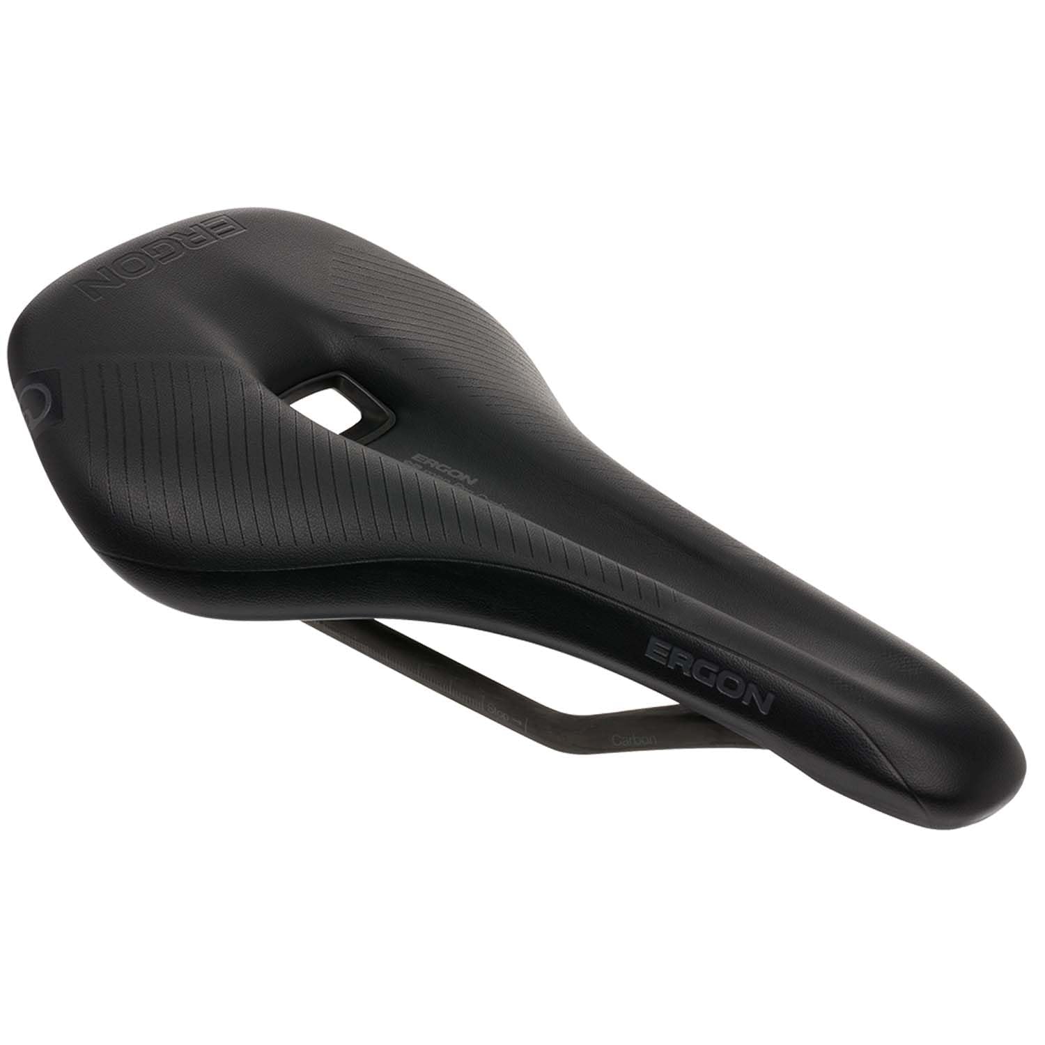 Ergon, Selle Sr Pro Carbon Homme S/M Noir Stealth Unisex Adulto, Nero, Small/Medium-image