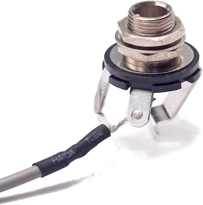 Guitar Pickup 3 String Single Coil Pickup With 6.35mm Jack For Electric Cigar Box Guitar Replacement Parts (3 String)
