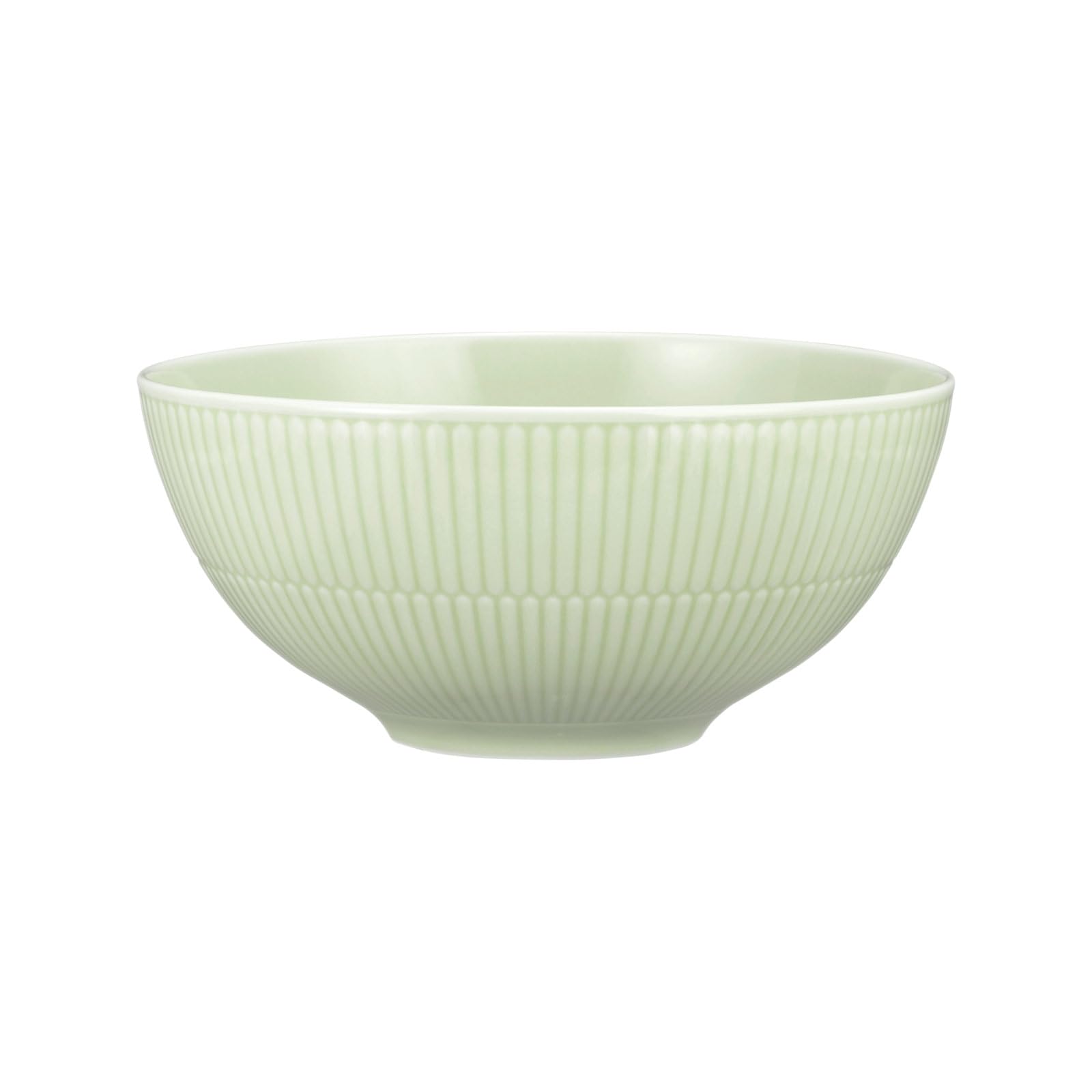 Saladier avec motif discret en relief Seltmann Weiden Amina porcelaine verte