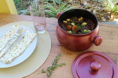 Conjunto de Panelas de Cerâmica Premiere+, 5 Peças, Rose Gold, Ceraflame