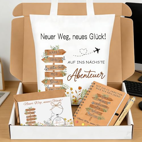 Abschiedsgeschenk Kollegen Kollegin Jobwechsel, 6 Stück Kollegin Abschiedsgeschenk Abschiedsgeschenke für Kollegen, Abschied Kollegin Kollege Dankeschön Geschenke Kleine Geschenke Kollegen Weihnachten