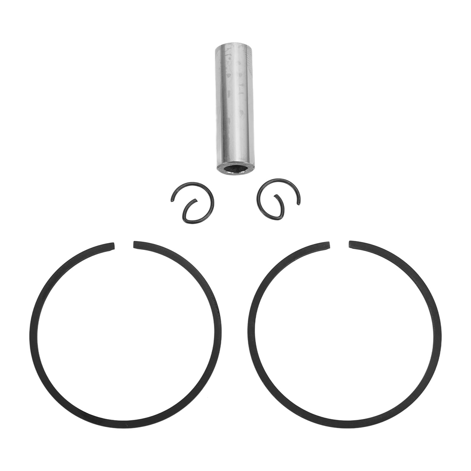 Kit de pistón de Cilindro de Aluminio de 56 mm Conjunto de pistón de Cilindro fácil de Instalar para Piezas de Repuesto de Herramientas de jardín de Motosierra Ms661