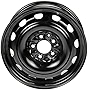 Dorman 939-107 16 x 6.5 In. Steel Wheel Compatible with Select Chrysler / Dodge Models, Black