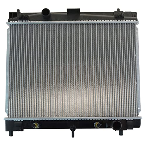 image for TRQ Radiator Assembly Aluminum Core Compatible with 08-14 Scion xD 07-