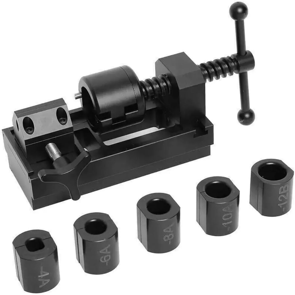 Universal Fuel Line Fitting Installation & Disconnect Tool Kit，AN Hose Fitting Connect/Disconnect Tools，Compatible With 4AN 6AN 8AN 10AN 12AN Hoses And Socket Nuts From -4 To -12