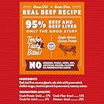 Stella & Chewy's Just Jerky Bites Real Beef Recipe Dog Treats, 6 oz. Bag - Image 3