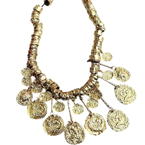 NEMADRIEA New 2026 Zaa Retro Trendy Irregular Geometric Tassel Pendant Alloy Necklace Jewelry Fashion Accessories Creative Gift
