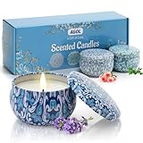 3 Pack Scented Candles Gift, 2.5 oz Aromatherapy...