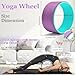 HNCTINNO All in One Yoga Wheel Set, Soft Foam Roller Wheel for Back Pain & Stretching, Yoga Blocks 2 Pack with Strap, Trigger Point Therapy Massage Ball for Deep Tissue, Yoga Starter Kit for Beginner