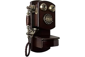 Vintage Wall Phones for Landline, Authentic Retro Appeal