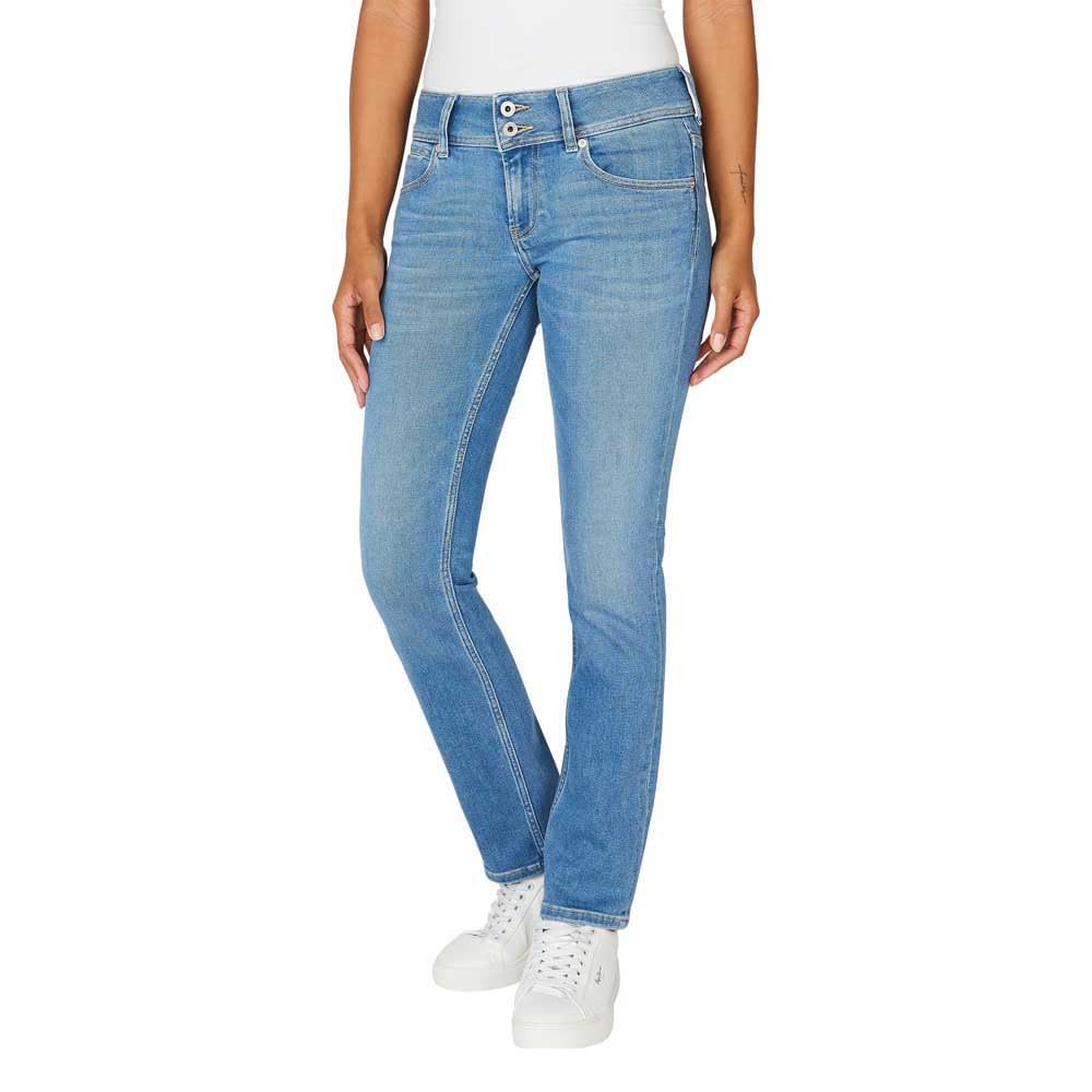 Pepe Jeans Women's Slim Jeans Lw PL204729, Blue (Denim-MQ4), 31W / 30L